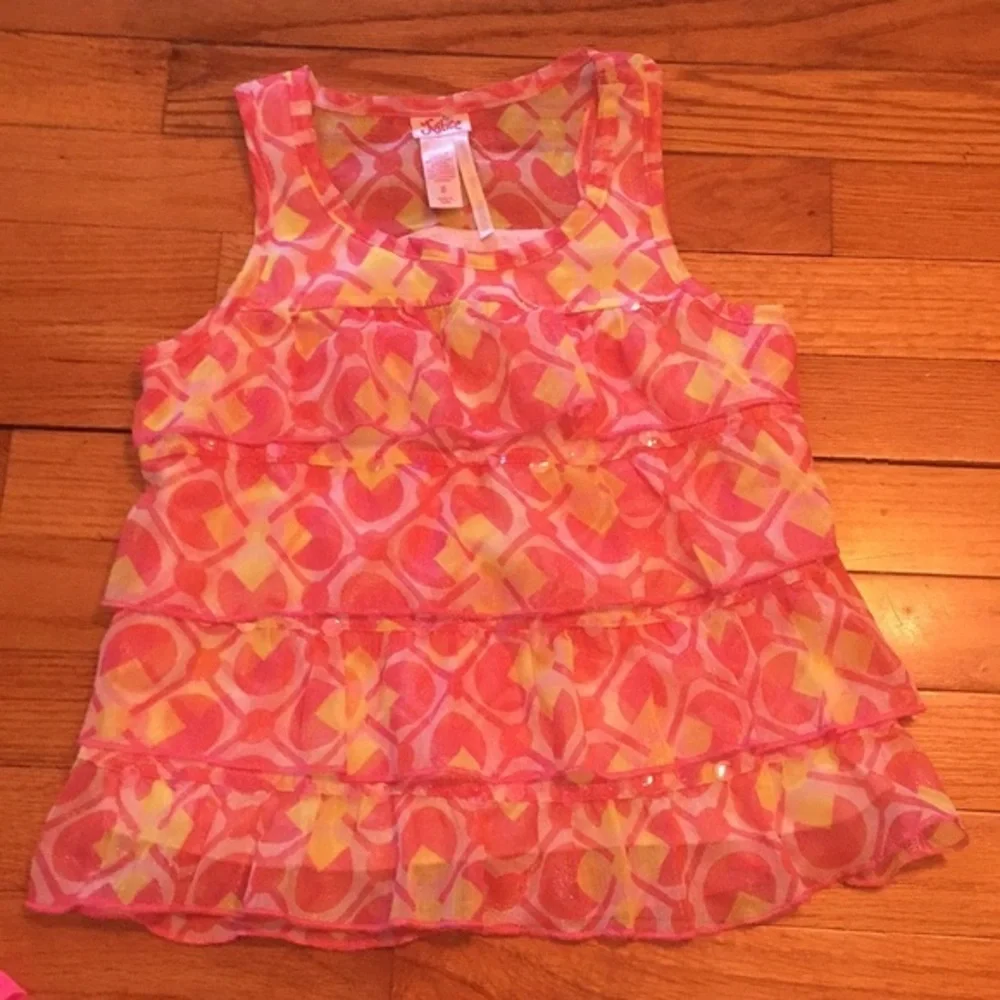 💕Lot of Justice Girls Size 8‎ Tops 💕